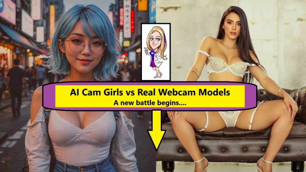 ai cam girls vs real cam models